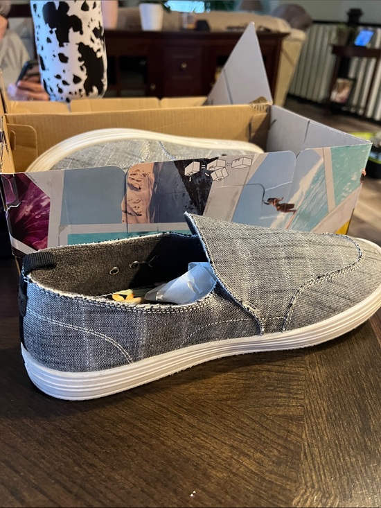 Roxy Shoes - Roxy Women's Slip-On Sneakers - Gray Heather with White Sole